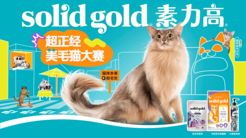 「超正经美毛猫大赛」圆满收官，Solid Gold素力高出圈打造宠物美毛天花板！
