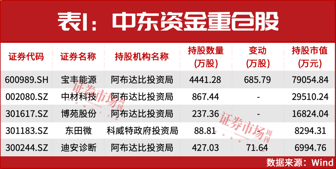 又新高了!中东资金,加仓!