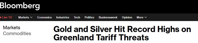 开盘劲爆行情！特朗普周末突发重磅关税声明 金价惊人暴涨94美元、银价狂飙逾4%