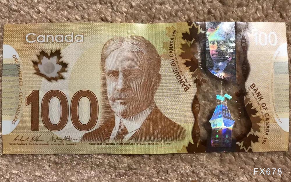 通胀回落叠加油价走弱，USD/CAD延续反弹