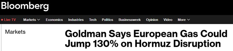 伊朗释放能源市场“黑天鹅”！高盛警告:若现这一幕