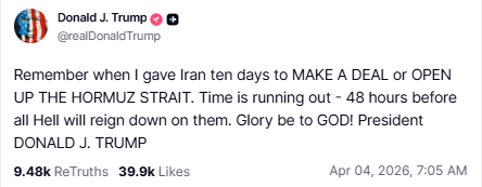 “地狱之火将倾盆而下！特朗普发出48小时最后通牒，第二名飞行员成功获救