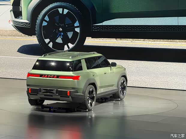 2026北京车展捷达品牌：概念车JETTAX全新纯电车亮相(图10)