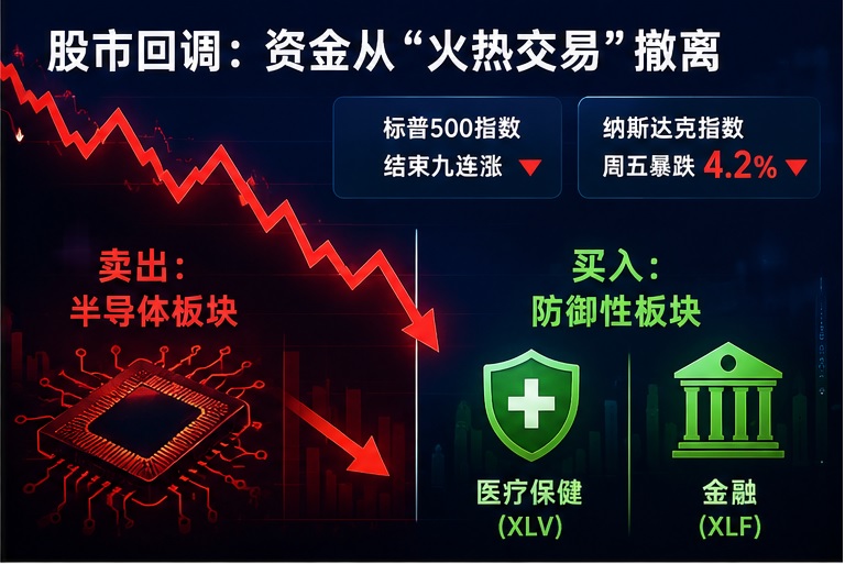 美股遭遇猛烈抛售！“泼了一盆冷水”：华尔街重新审视AI投资热潮