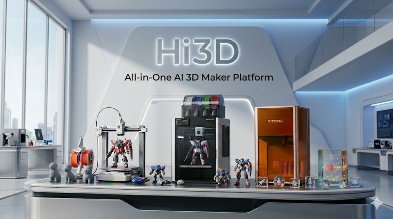 �� 3D ��ӡ����һ��Ҫ���� Hi3D��һ���㶨���з�����Ƭ����