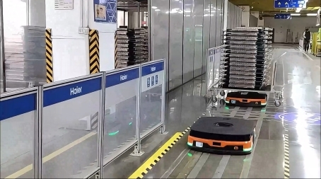 从自主研发到AI赋能海尔智家工厂物流、生产、质检全面提效(图2)