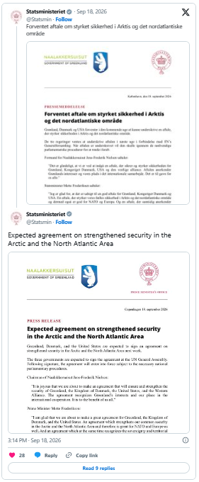 突发！特朗普宣布格陵兰重大协议：美国将建立“大规模军事存在”